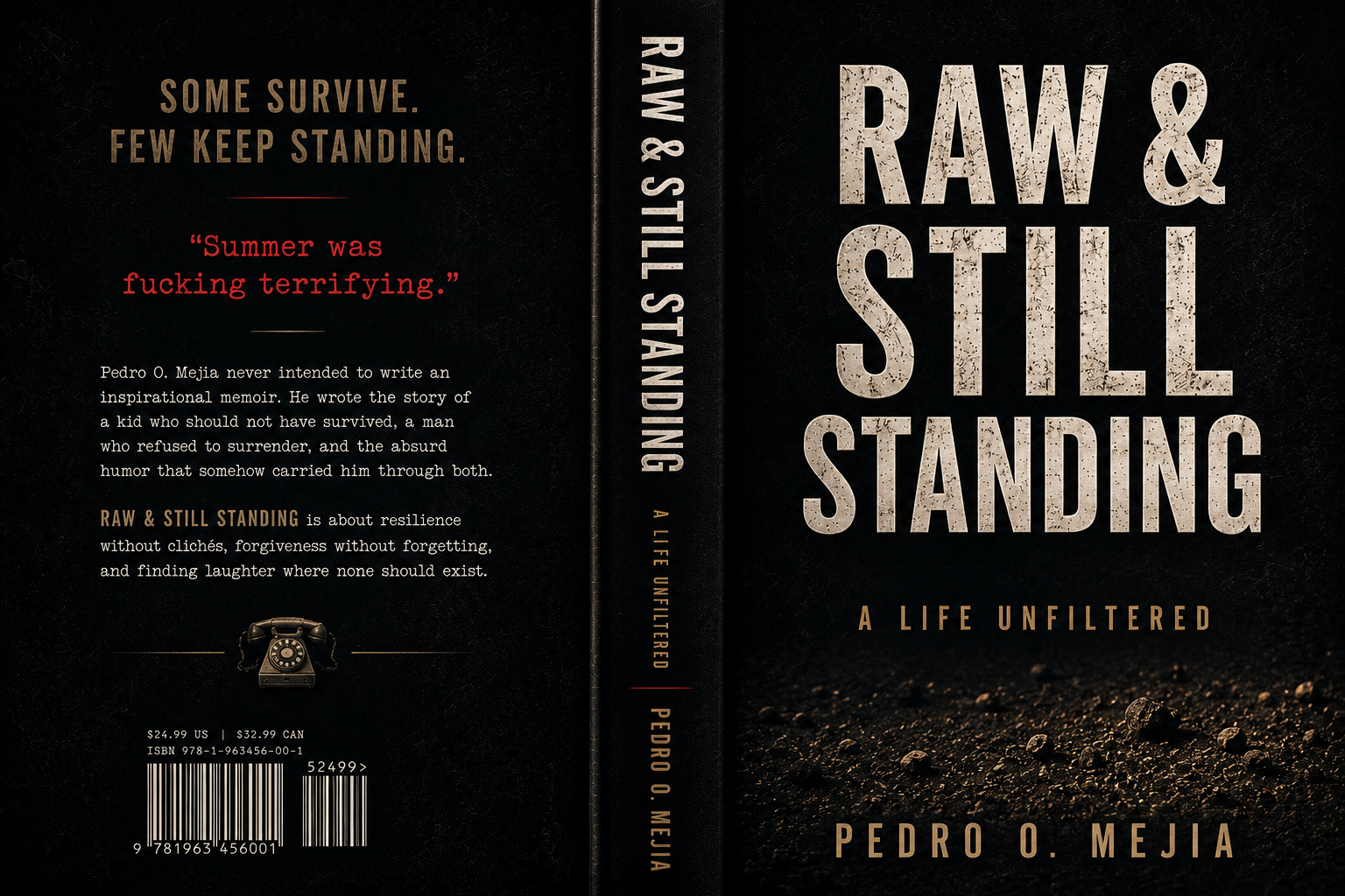 RAW & STILL STANDING full book cover